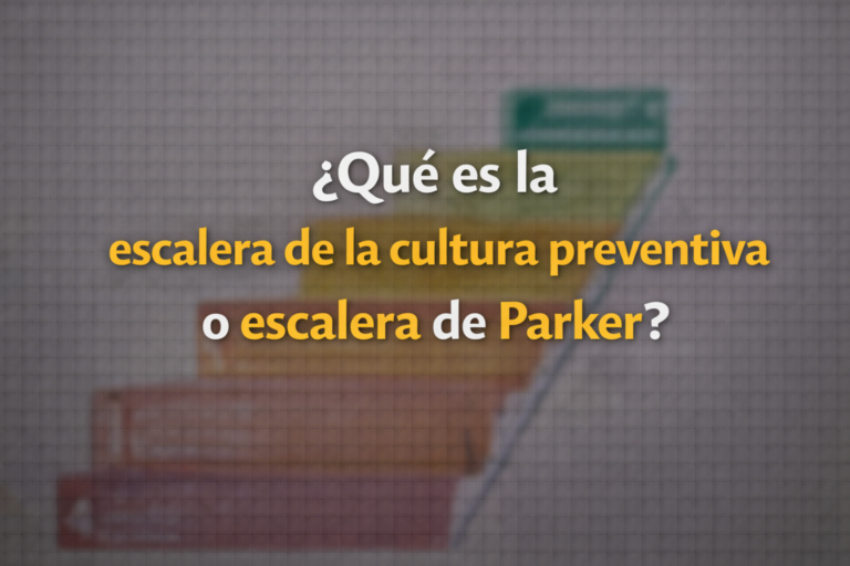 ¿Qué es la escalera de la cultura preventiva o escalera de Parker?
