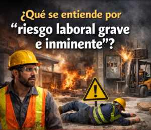 ¿Qué se entiende por “riesgo laboral grave e inminente”